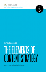 Elements of Content Strategy